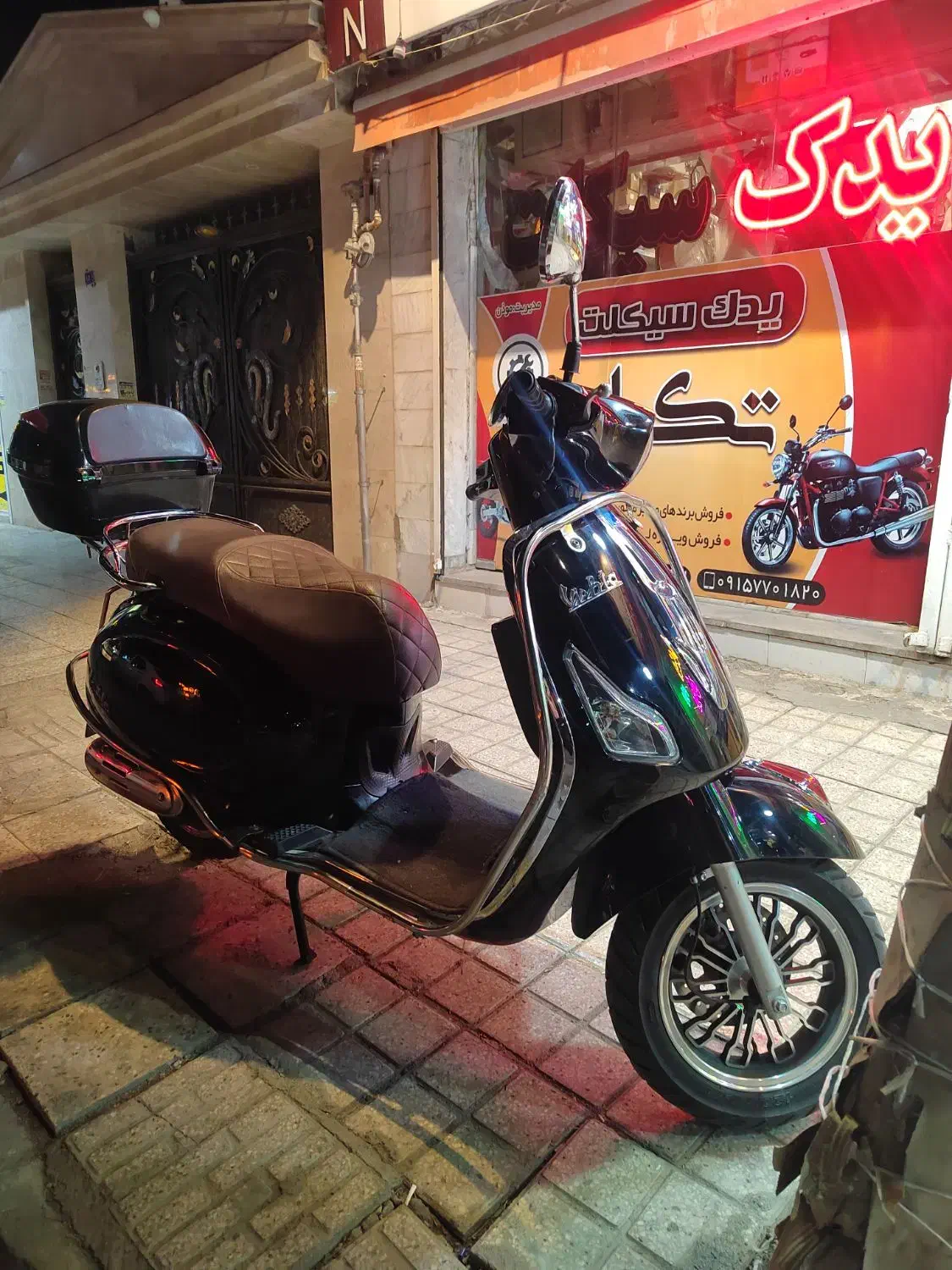 موتور طرح وسپا ویشتا|موتورسیکلت|مشهد, سرافرازان|دیوار