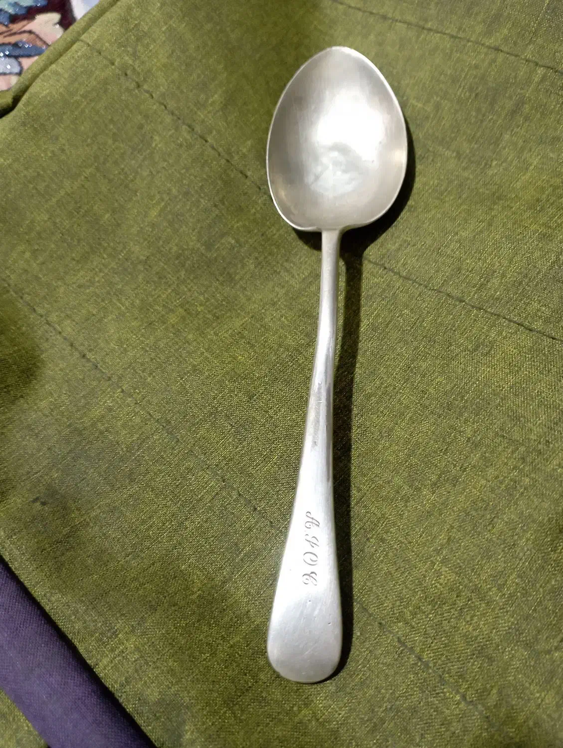 قاشق نقره قدیمی هست|کلکسیون اشیاء عتیقه|بندرعباس, |دیوار