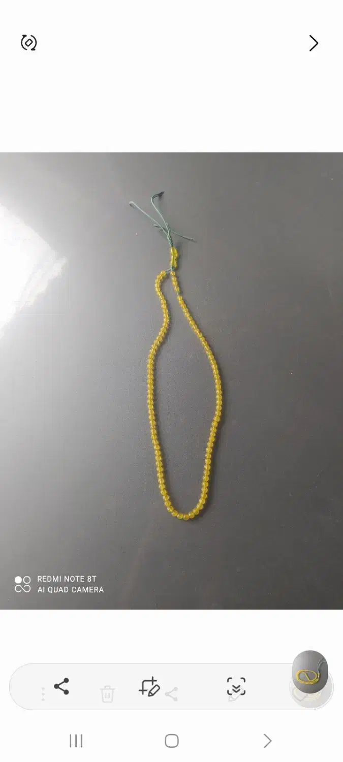 تسبیح شاه مقصود زرد|کلکسیون اشیاء عتیقه|تهران, شهرک رضویه|دیوار