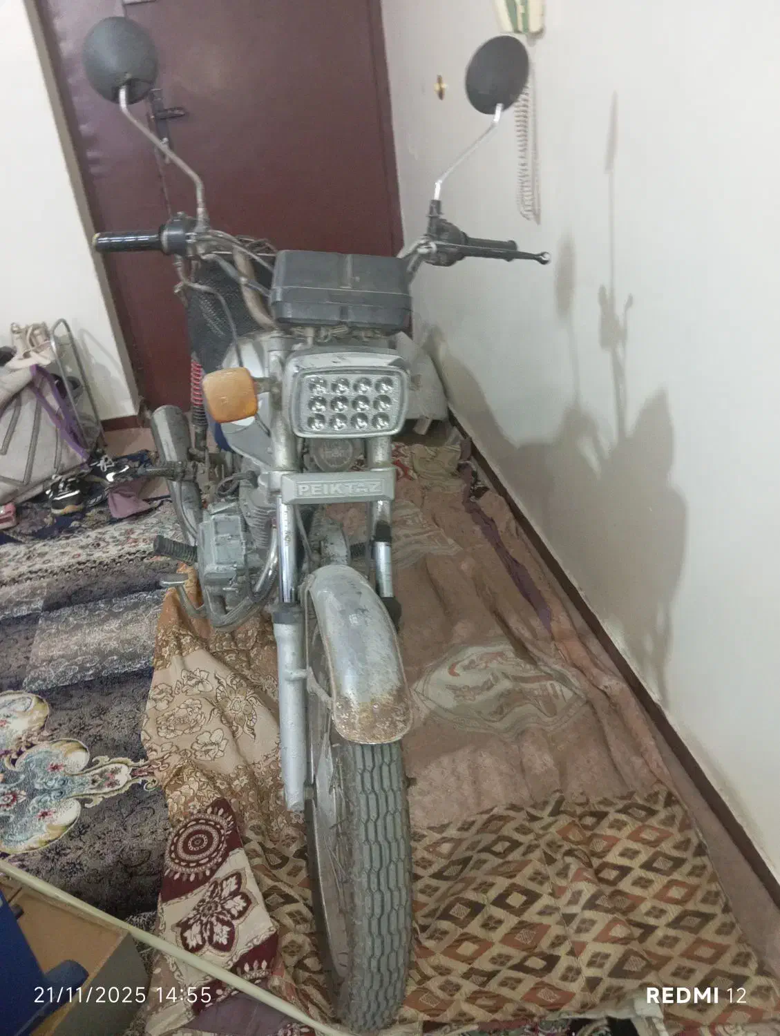 فروش موتور سیکلت125مدل92|موتورسیکلت|شاهینشهر, شهرک گلدیس|دیوار