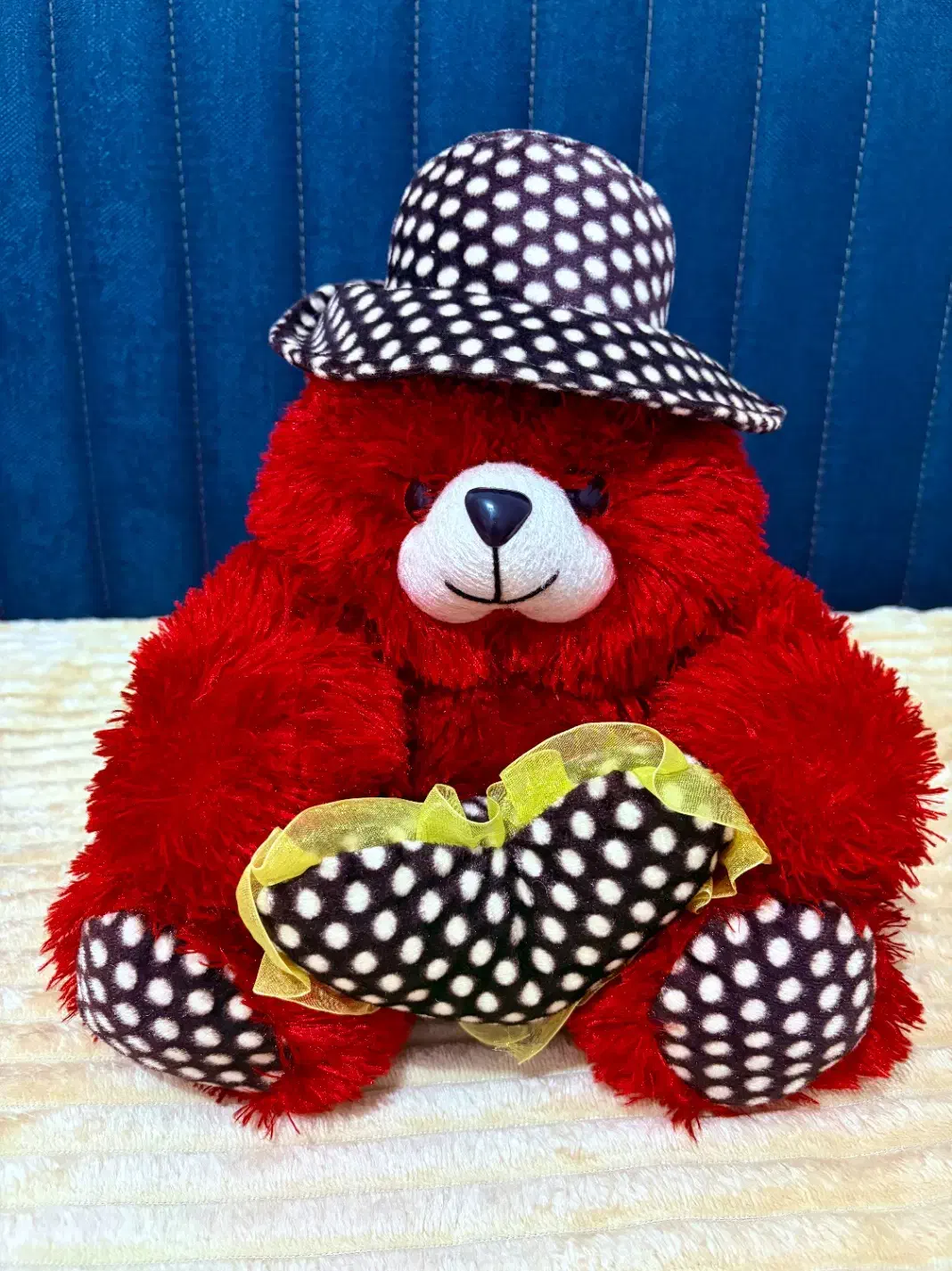 عروسک خرس قرمز ولنتاین|اسباببازی بچه|بابل, |دیوار