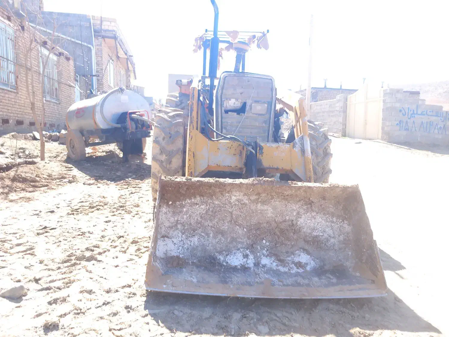 بیل تراکتوری|خودرو سنگین|گلمکان, |دیوار