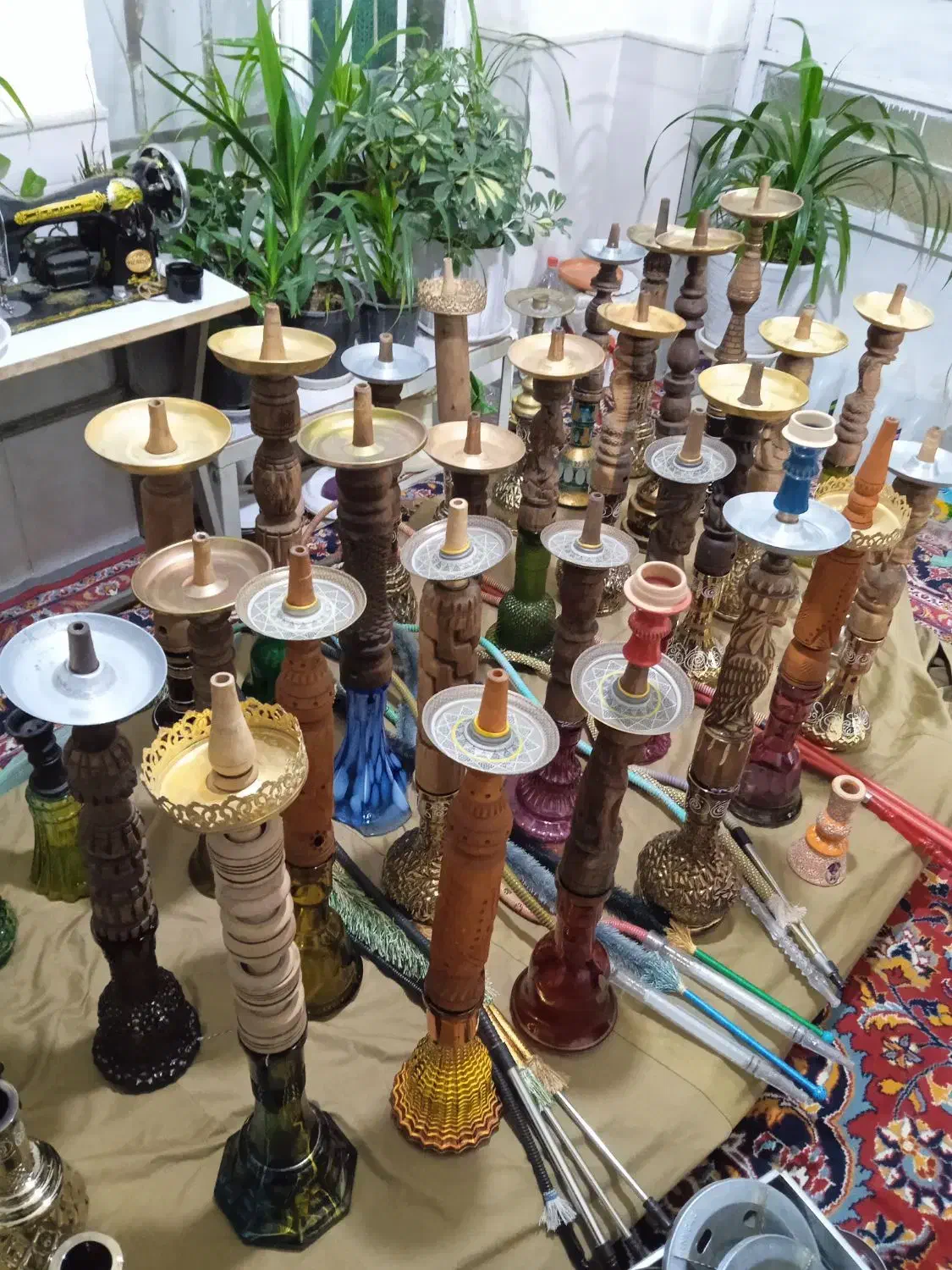 قلیون و لوازم جانبی|صنایع دستی و سایر لوازم تزئینی|نیشابور, خط کاشمر|دیوار