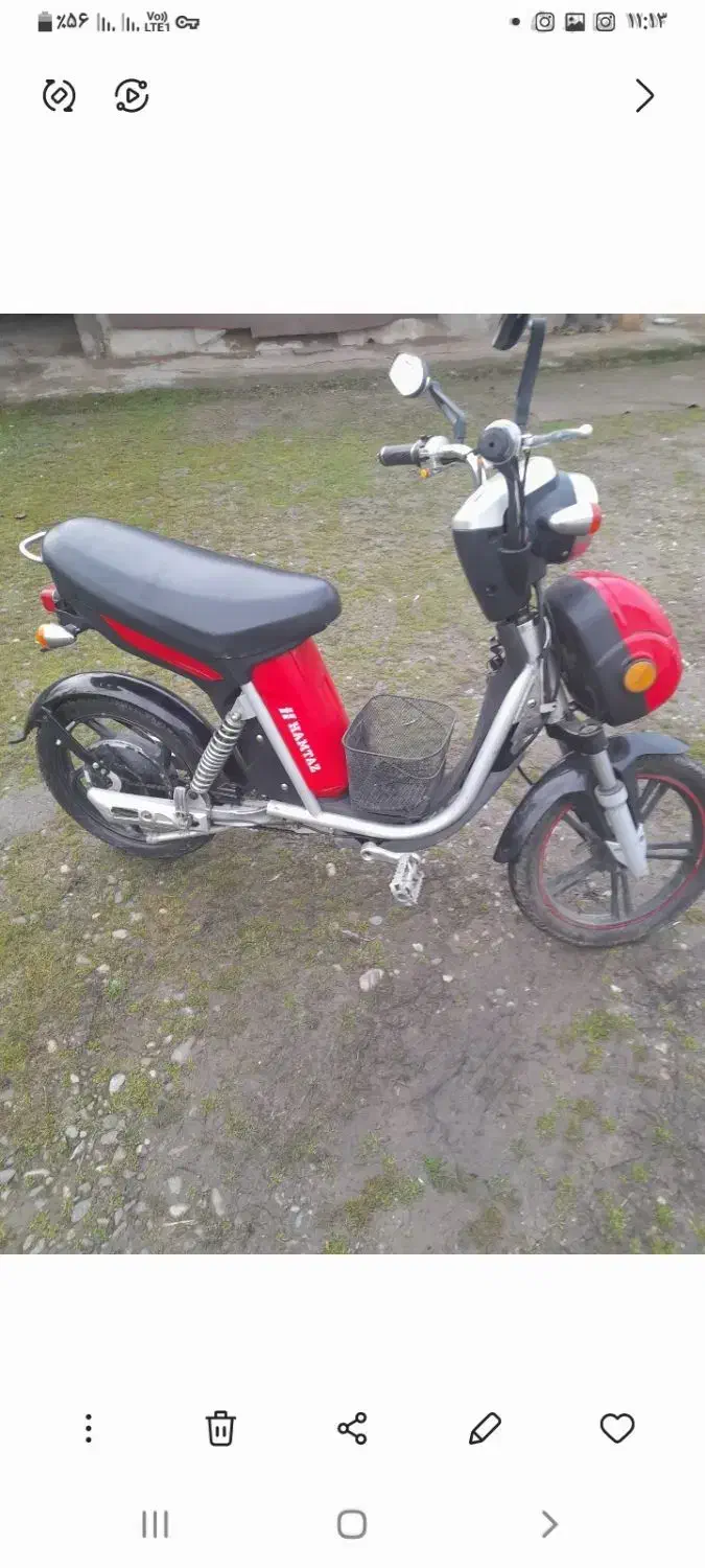 موتور شارژی|موتورسیکلت|رشت, حومه رشت|دیوار