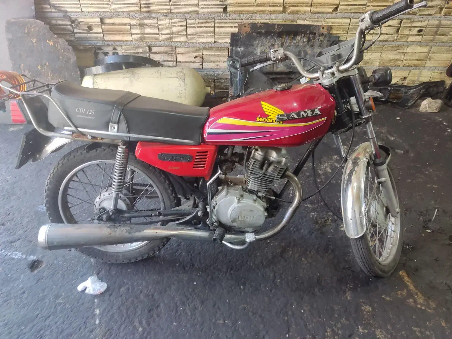 موتور 125 مزاید|موتورسیکلت|تبریز, |دیوار