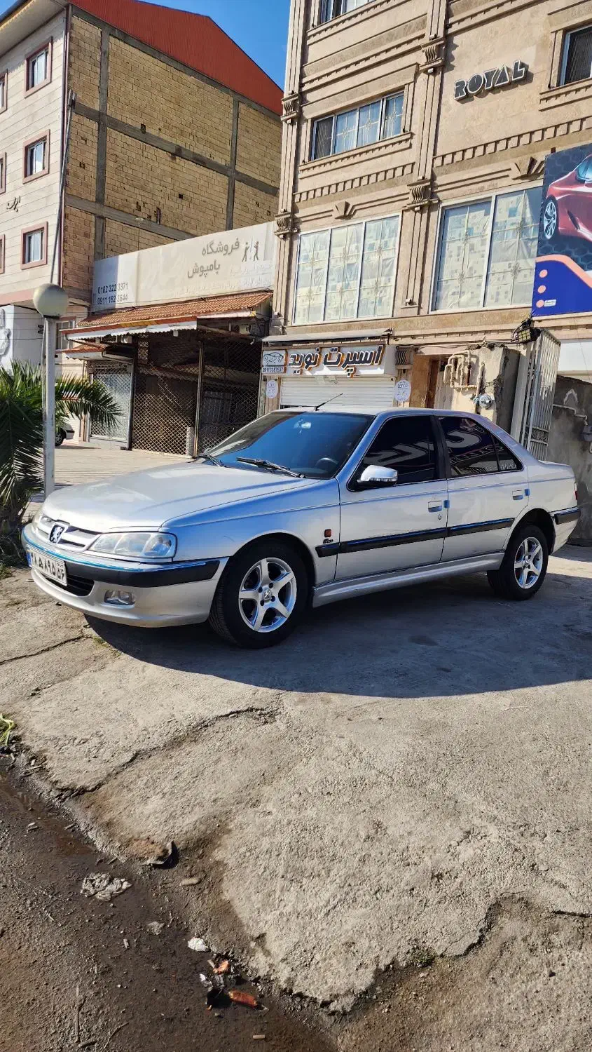 پژو پارس ۸۵ نقره ای|خودرو سواری و وانت|صومعه‌سرا, |دیوار