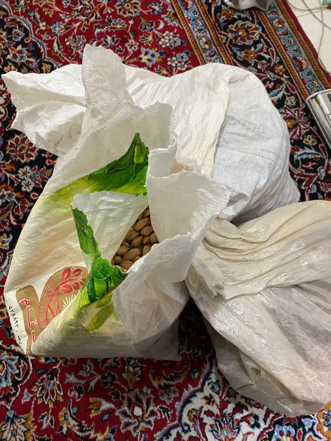 بادام تلخ و شیرین پوست کاغذی|خوردنی و آشامیدنی|شیراز, انجیر|دیوار