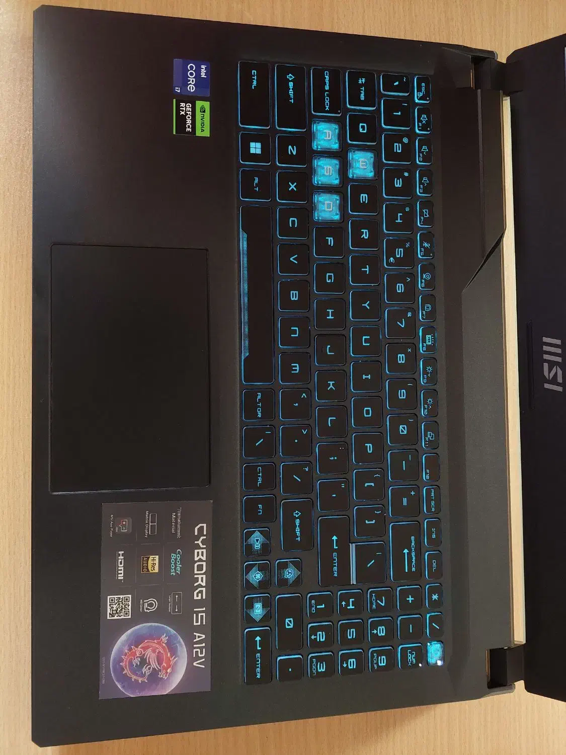 لپتاپ گیمینگ MSI|رایانه همراه|قزوین, |دیوار