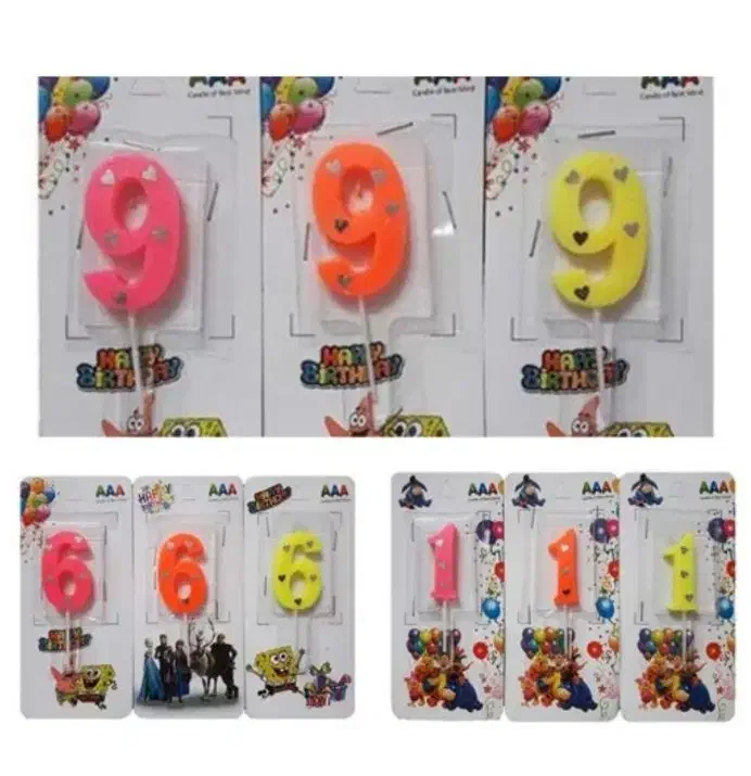 شمع عدد|صنایع دستی و سایر لوازم تزئینی|رشت, بلوار گیلان|دیوار