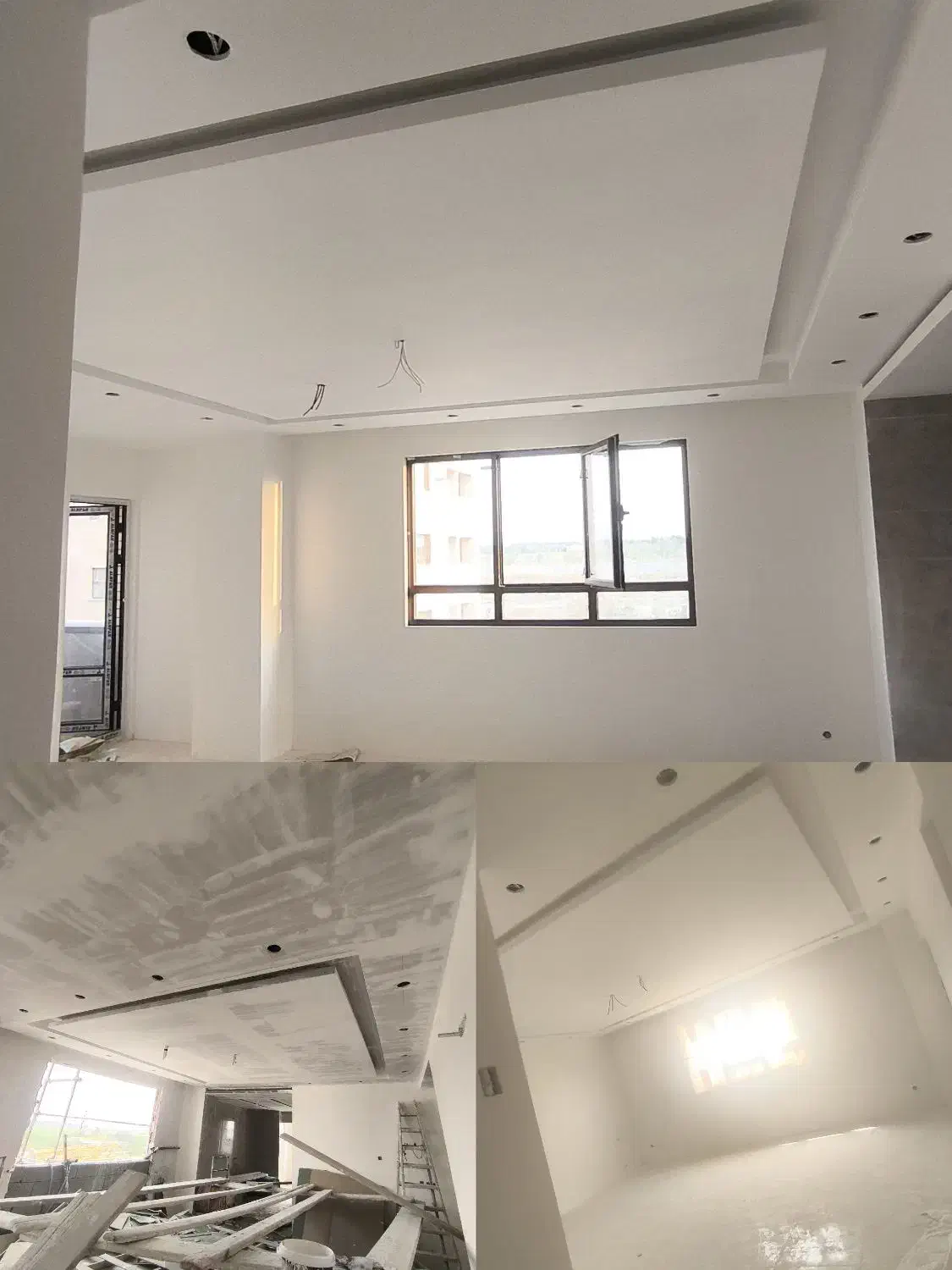 نقاشی ساختمان وکناف بادستگاه|خدمات پیشه و مهارت|کاشان, امیرکبیر|دیوار