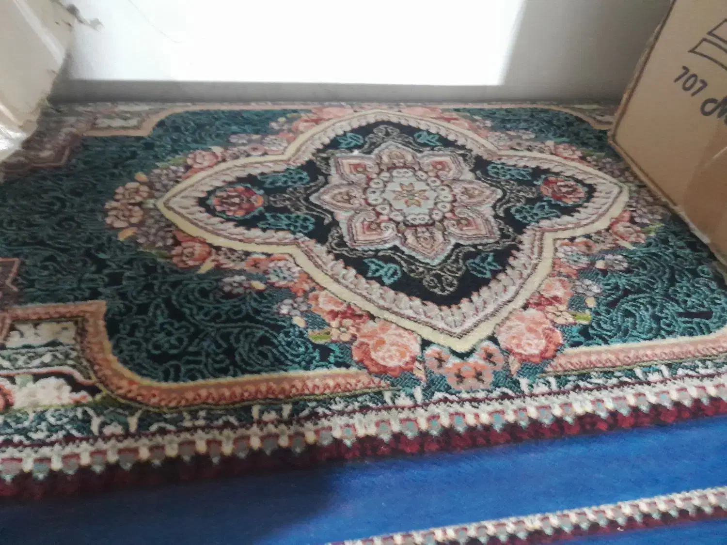 ی جفت پشتی 700 شانه قالیچه تمام نخ|فرش|پاکدشت, پاکدشت (مامازند)|دیوار