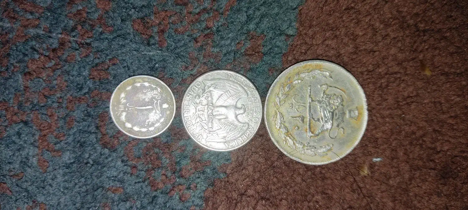 سکه ایرانی وشاه نشاهی وامریکا|کلکسیون سکه، تمبر، اسکناس|آبادان, |دیوار