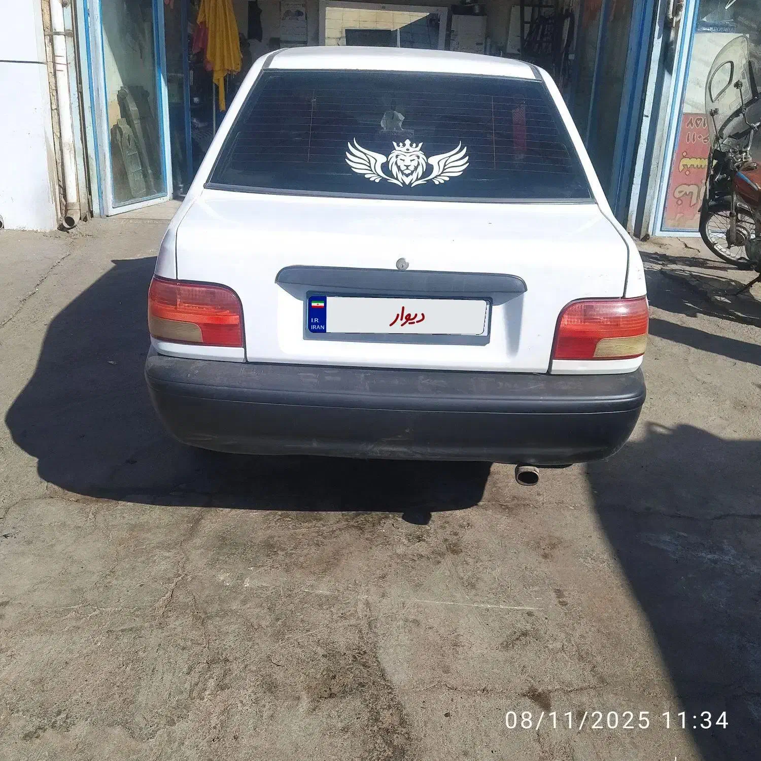 پراید سفید|خودرو سواری و وانت|سبزوار, کهنه آب|دیوار