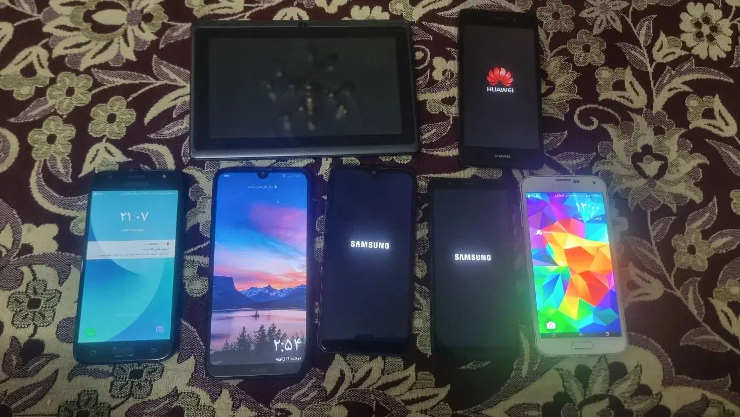 گوشی a01 و j3 pro و تبلت و y7 prime و p8 lite و s5|موبایل|تهران, کیانشهر|دیوار