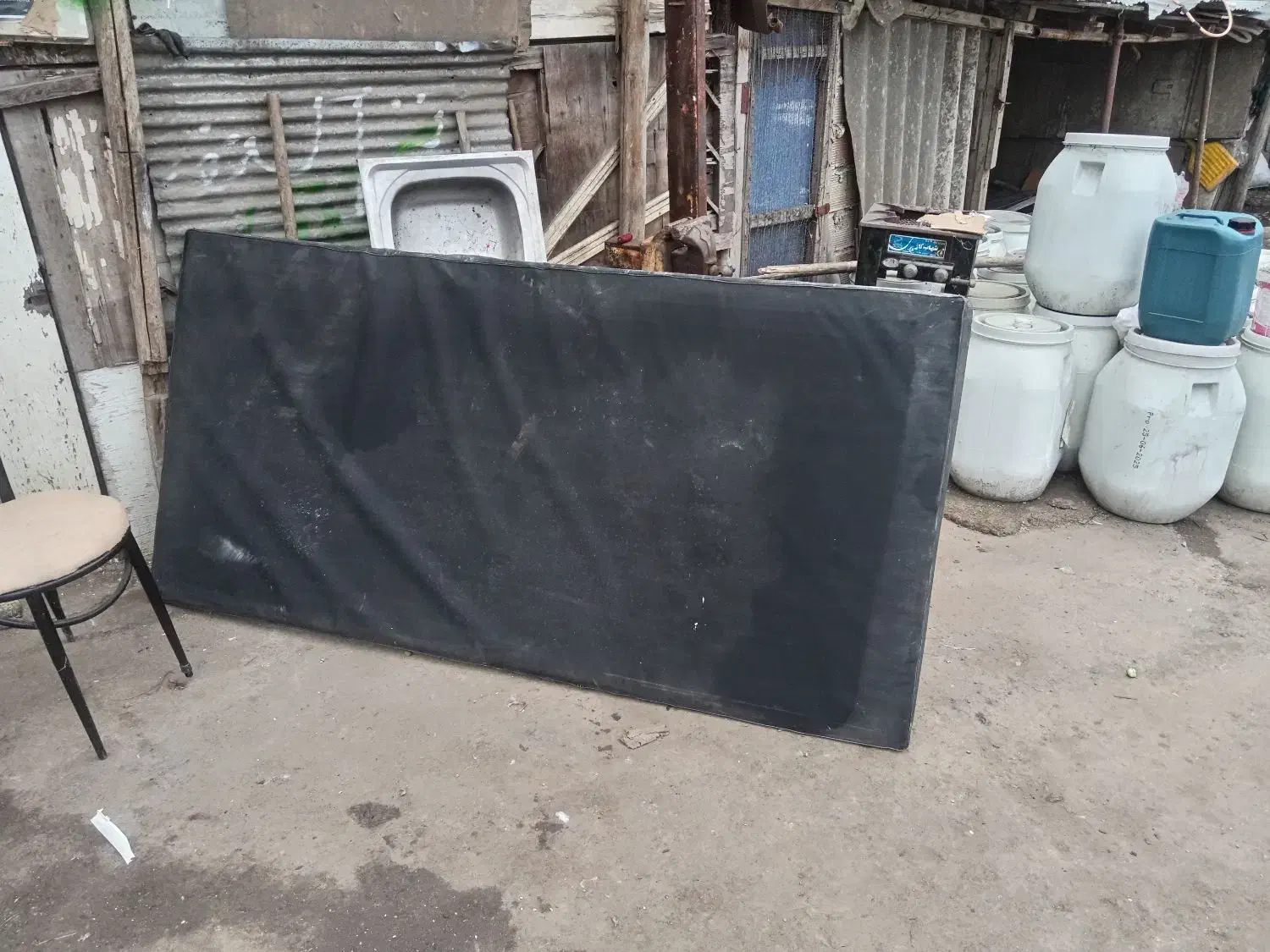 تشک 2 در یک چرم زیب دار|تشک تختخواب|رشت, گلزاران|دیوار