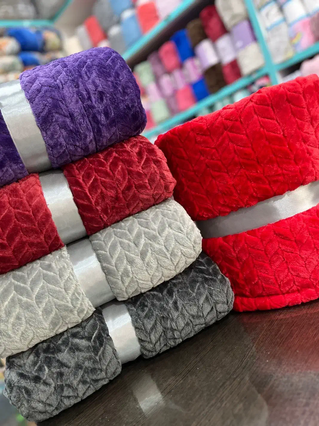 پتو گندمی خارجی دونفره|رختخواب، بالش، پتو|قم, نیروگاه|دیوار