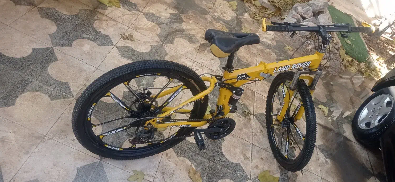 دوچرخه لندرور تاشو فوق العاده کم کار|دوچرخه، اسکیت، اسکوتر|ارسنجان, |دیوار