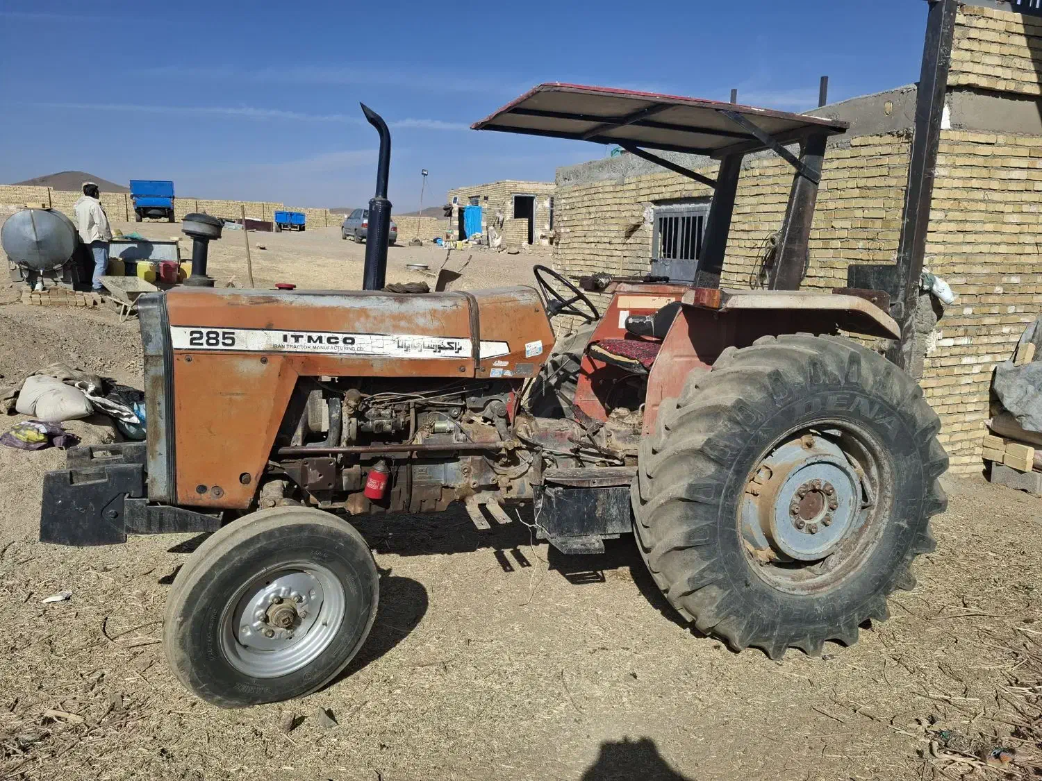 تراکتور با گاری نو|خودرو سنگین|ملایر, |دیوار