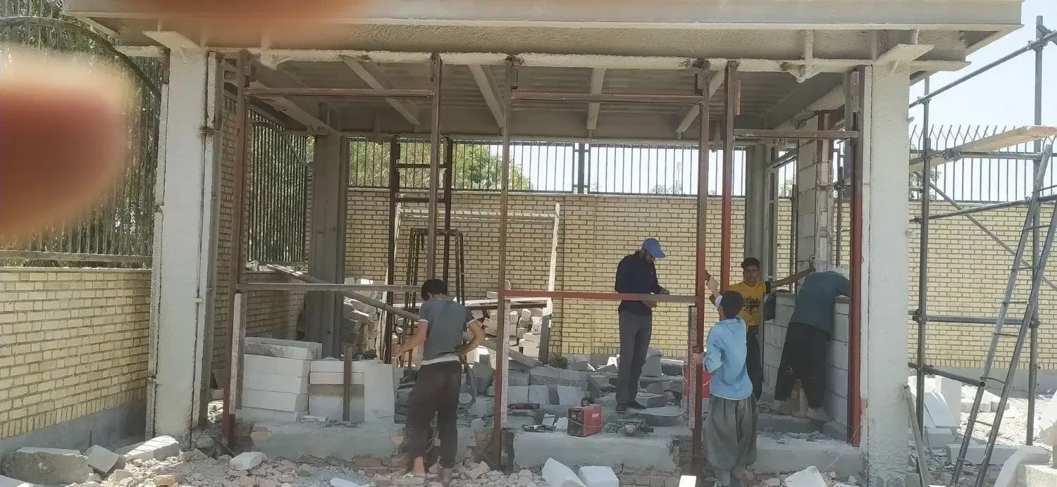 نبشی کشی و خدمات جوشکاری|خدمات پیشه و مهارت|درمیان, |دیوار