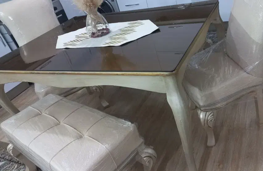 میز نهار خوری ۶نفره|میز و صندلی غذاخوری|نیشابور, بنیاد شهید|دیوار