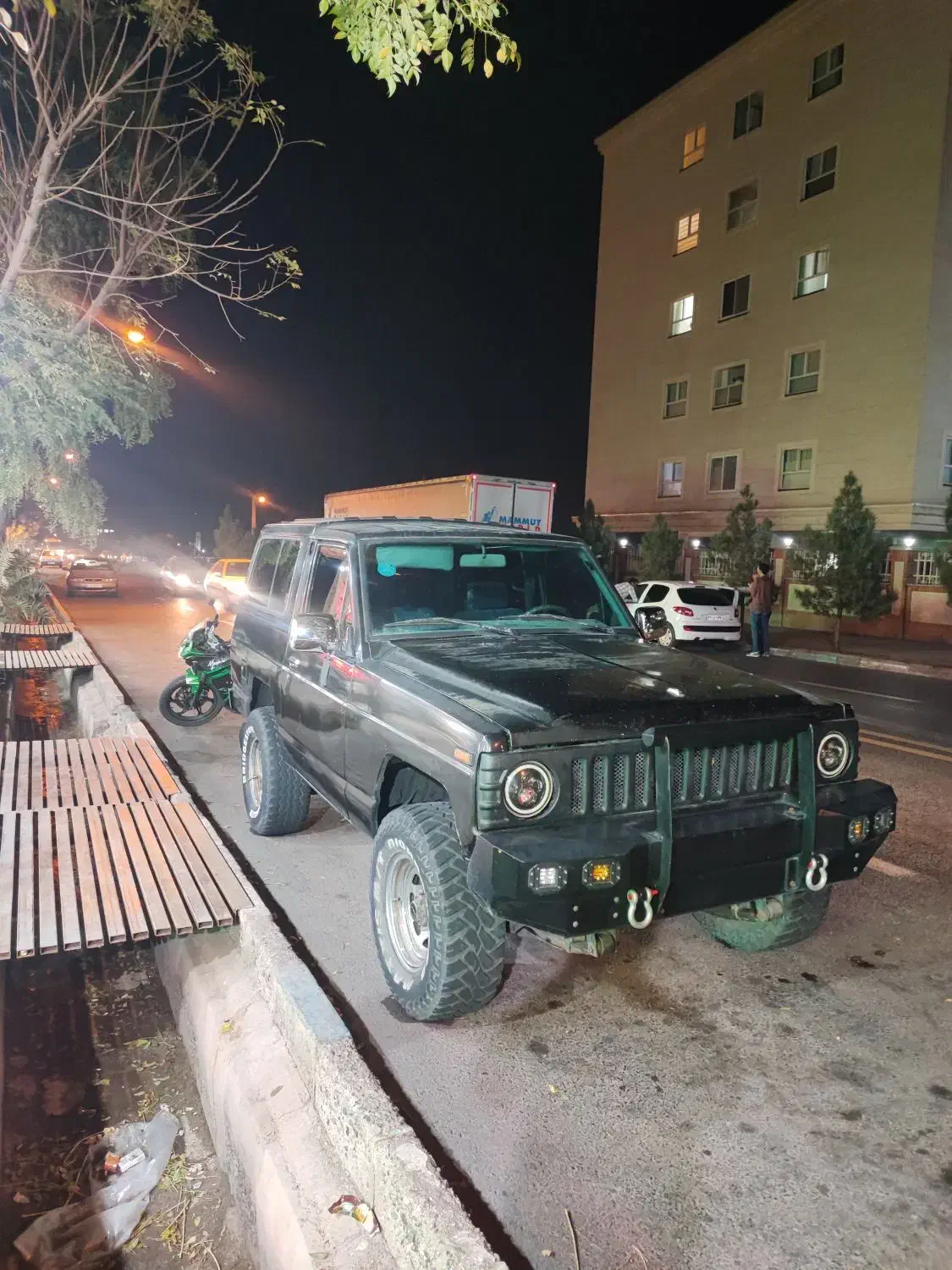 پاترول تک رنگ مشکی۷۴|خودرو سواری و وانت|قم, مسکن مهر|دیوار