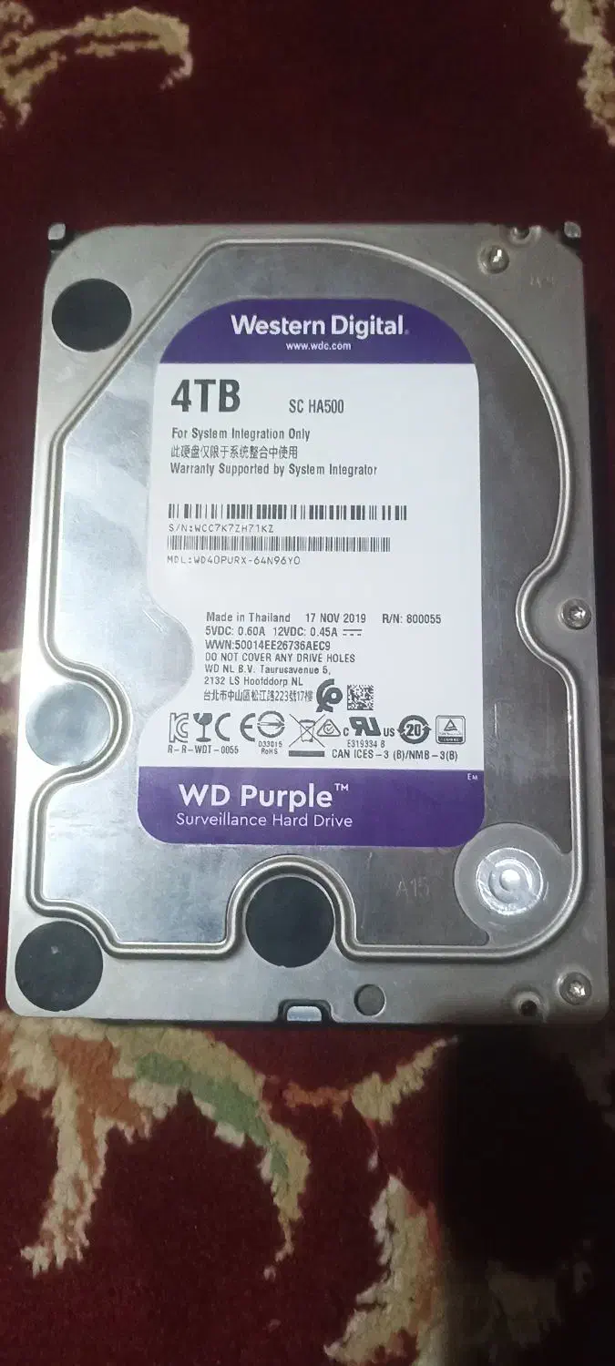 هارداینترنال وسترن دیجیتال|قطعات و لوازم جانبی رایانه|زاهدان, |دیوار