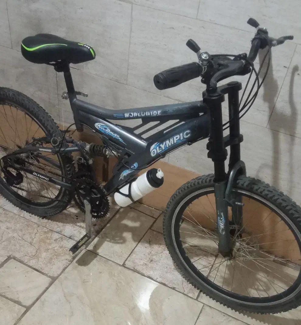 دوچرخه 24 دنده ای کمکدار حرفه ای در حد نو|دوچرخه، اسکیت، اسکوتر|قزوین, |دیوار