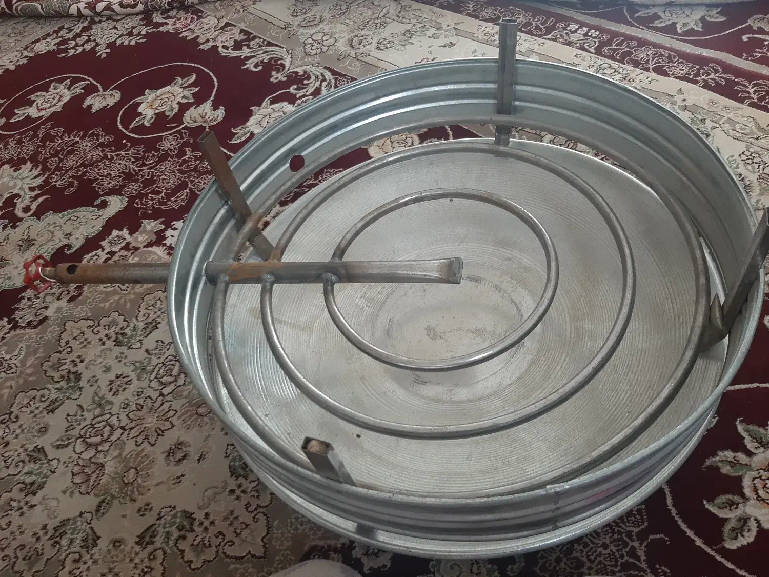 ساج پایه دار مشعله دار نو تا حالا استفاده نشده|اجاق گاز و لوازم برقی پخت‌وپز|سنندج, |دیوار