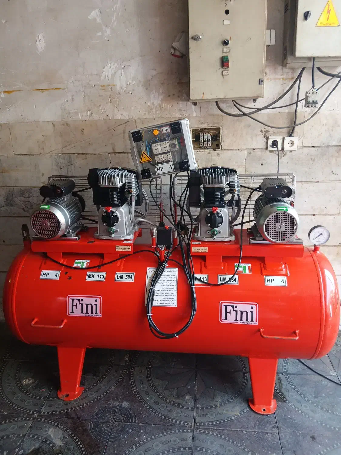 پمپ باد فینی ایتالیایی|ماشین‌آلات صنعتی|پاکدشت, خاتون آباد|دیوار