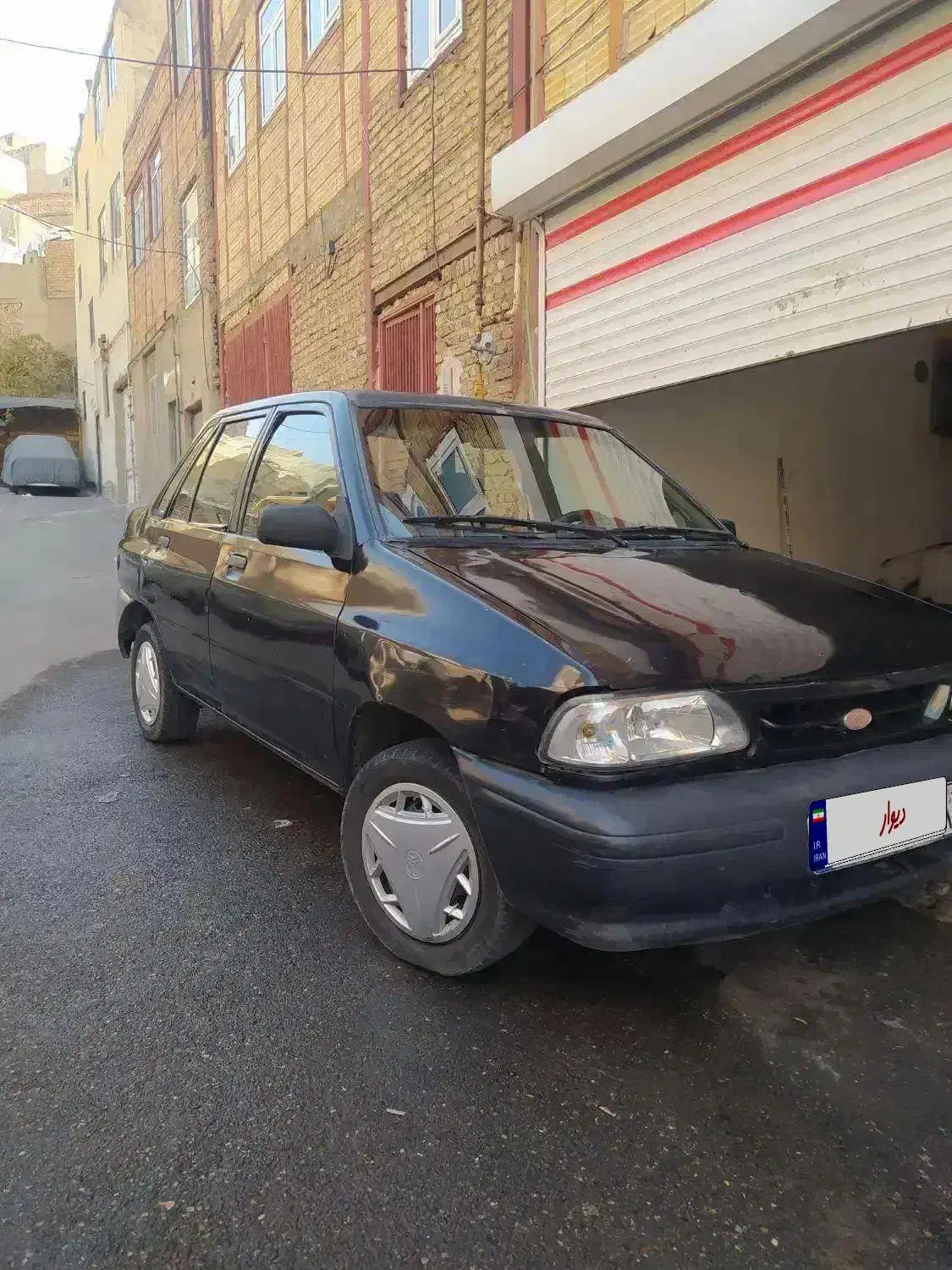 پراید مشکی ۸۴ دوگانهسوز|خودرو سواری و وانت|تبریز, |دیوار