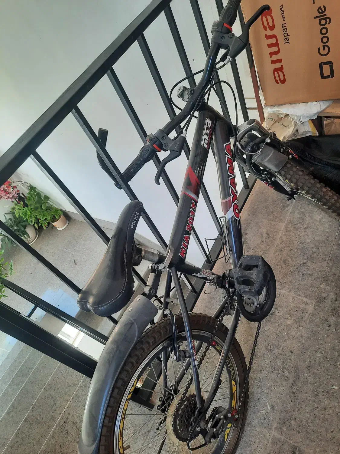 دوچرخه|دوچرخه، اسکیت، اسکوتر|پرند, فاز ۴|دیوار