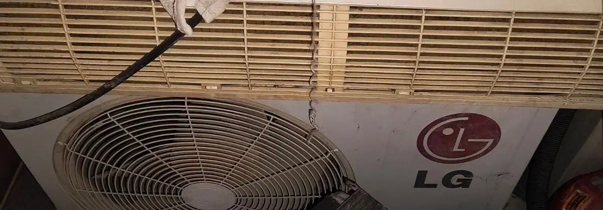 اسپلیت LG دو زمانه|کولر گازی و فن‌کوئل|گلبهار, شهر جدید گلبهار|دیوار