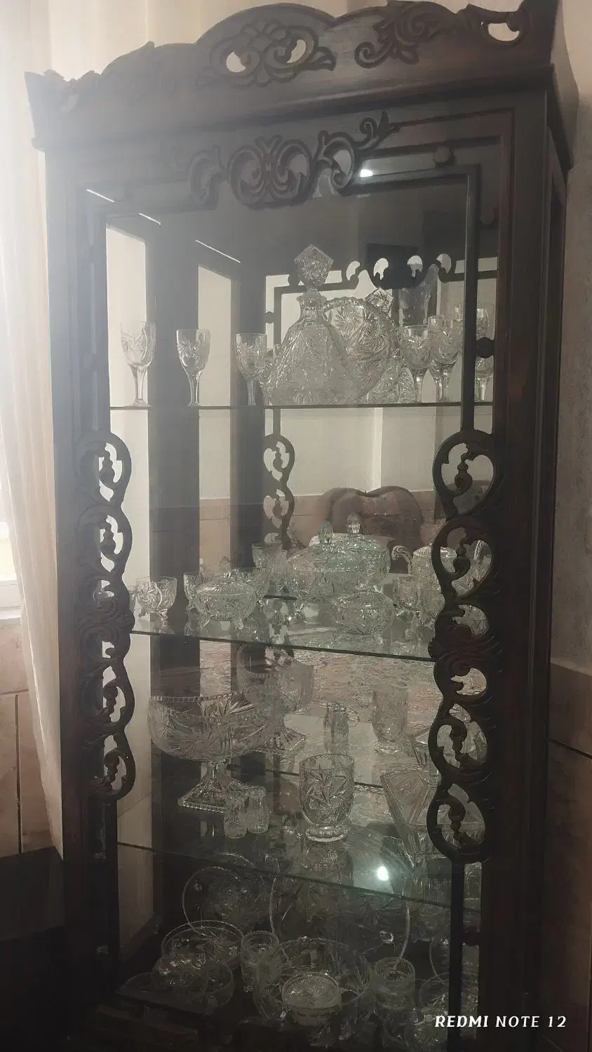 ویترین چوبی|بوفه، ویترین، کنسول|فارسان, |دیوار