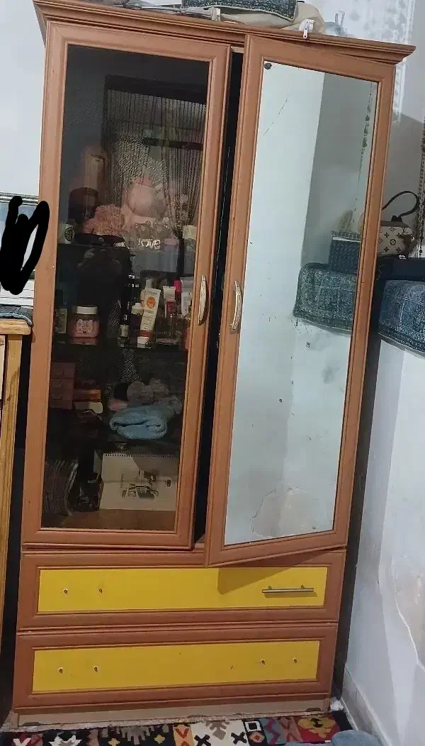 کمد لباس سالم تمیز|جاکفشی، کمد، دراور|بومهن, |دیوار