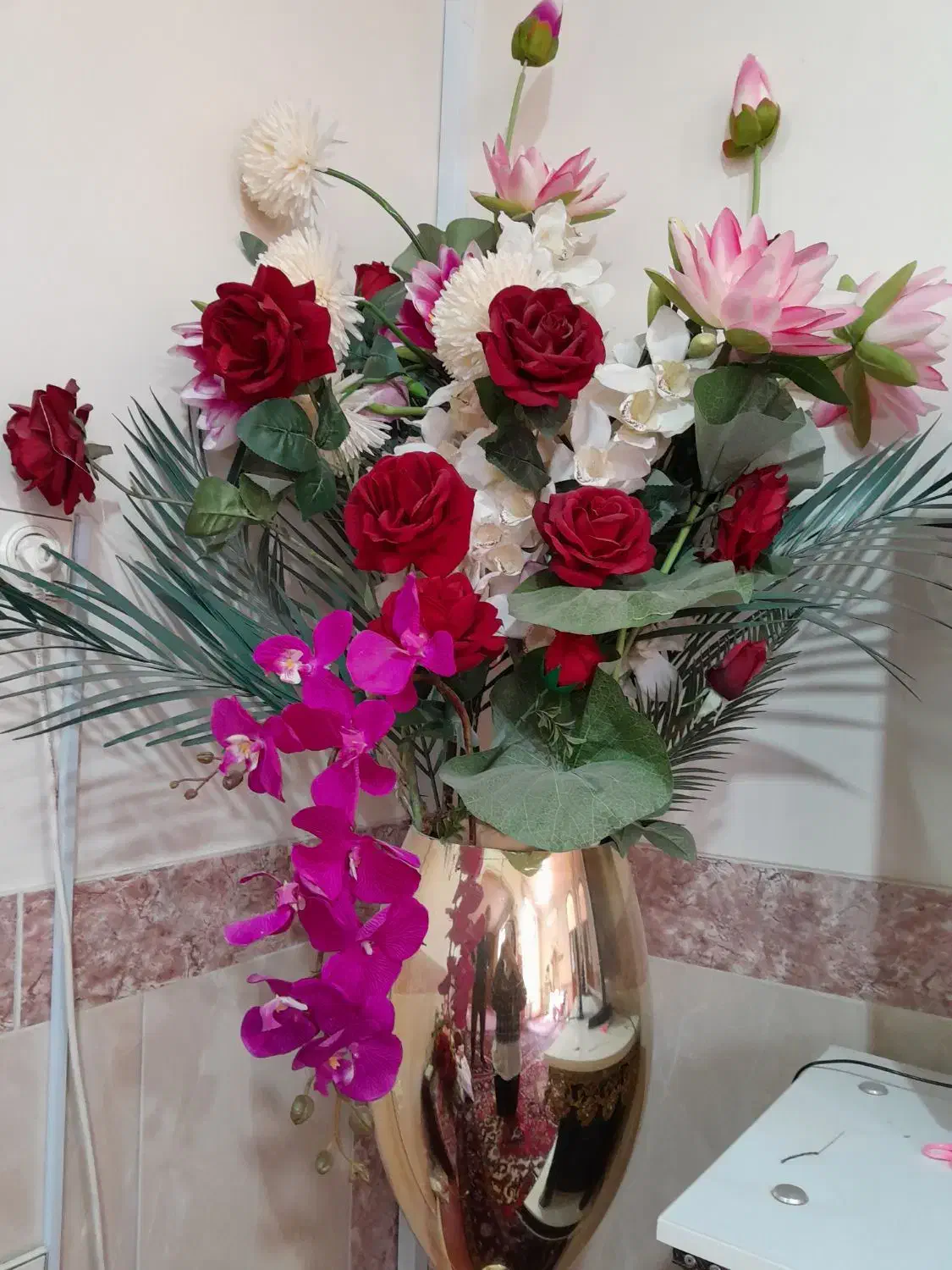 گل و گلدان|گل مصنوعی|مرند, |دیوار