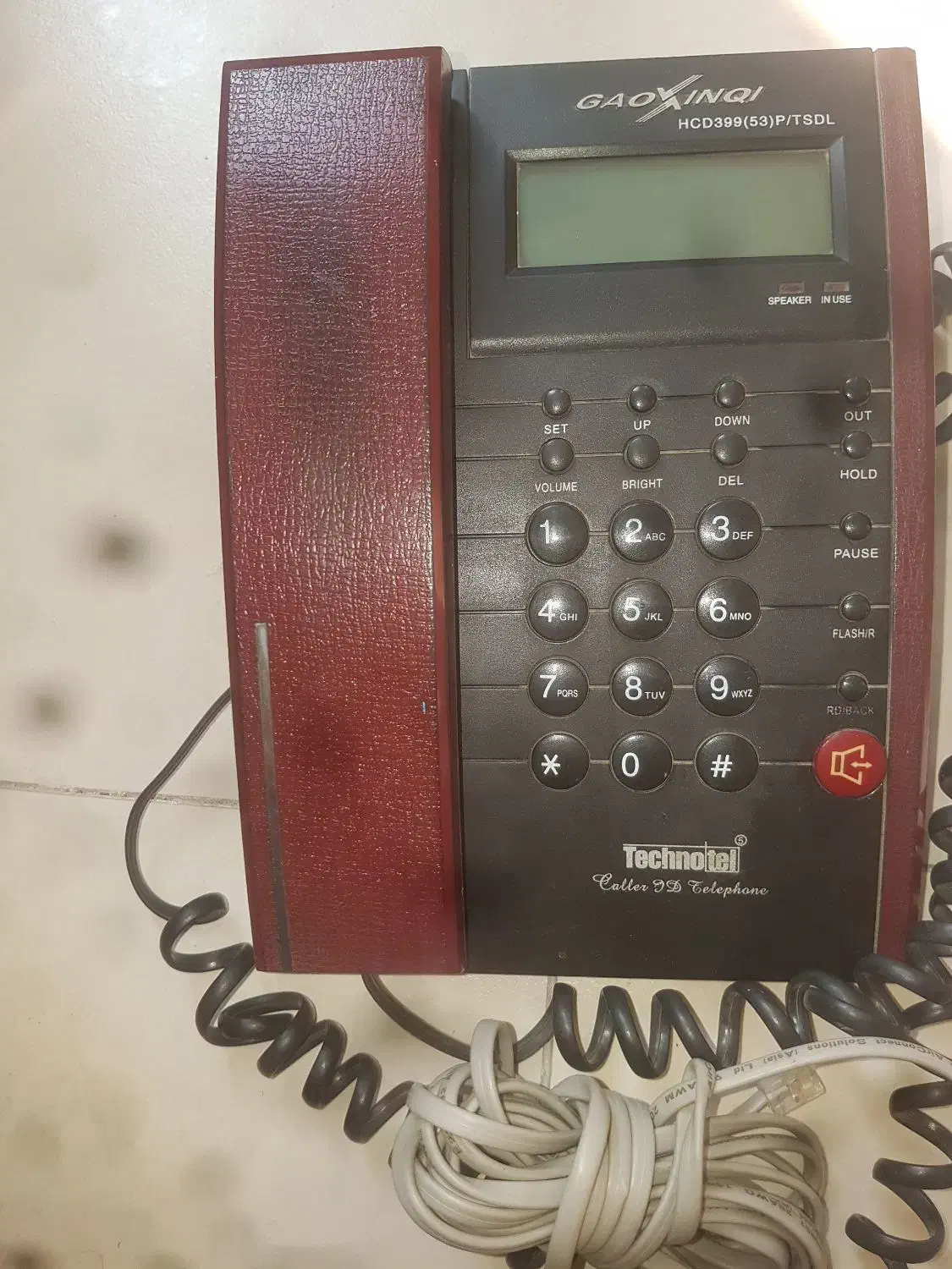 گوشی تلفن تکنوتل|تلفن رومیزی|کرج, حیدرآباد|دیوار