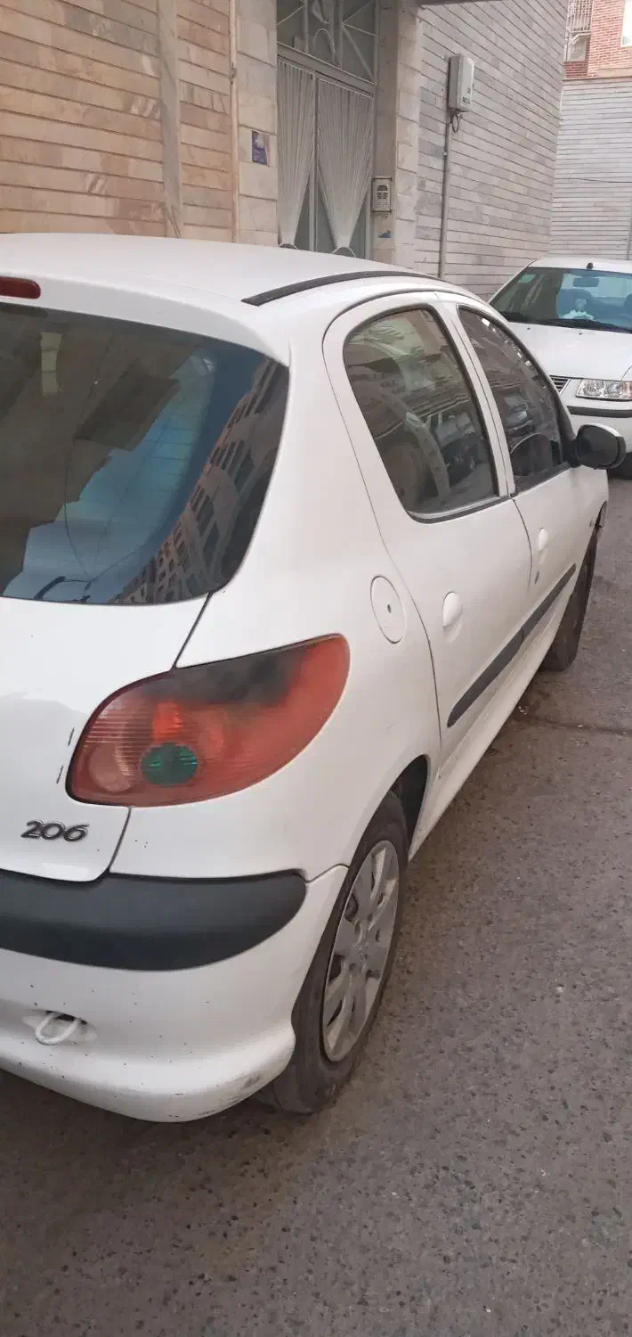 ۲۰۶ تیپ ۵ مدل۹۶ اتاق تعویض|خودرو سواری و وانت|سبزوار, ولیعصر (نجار آباد)|دیوار