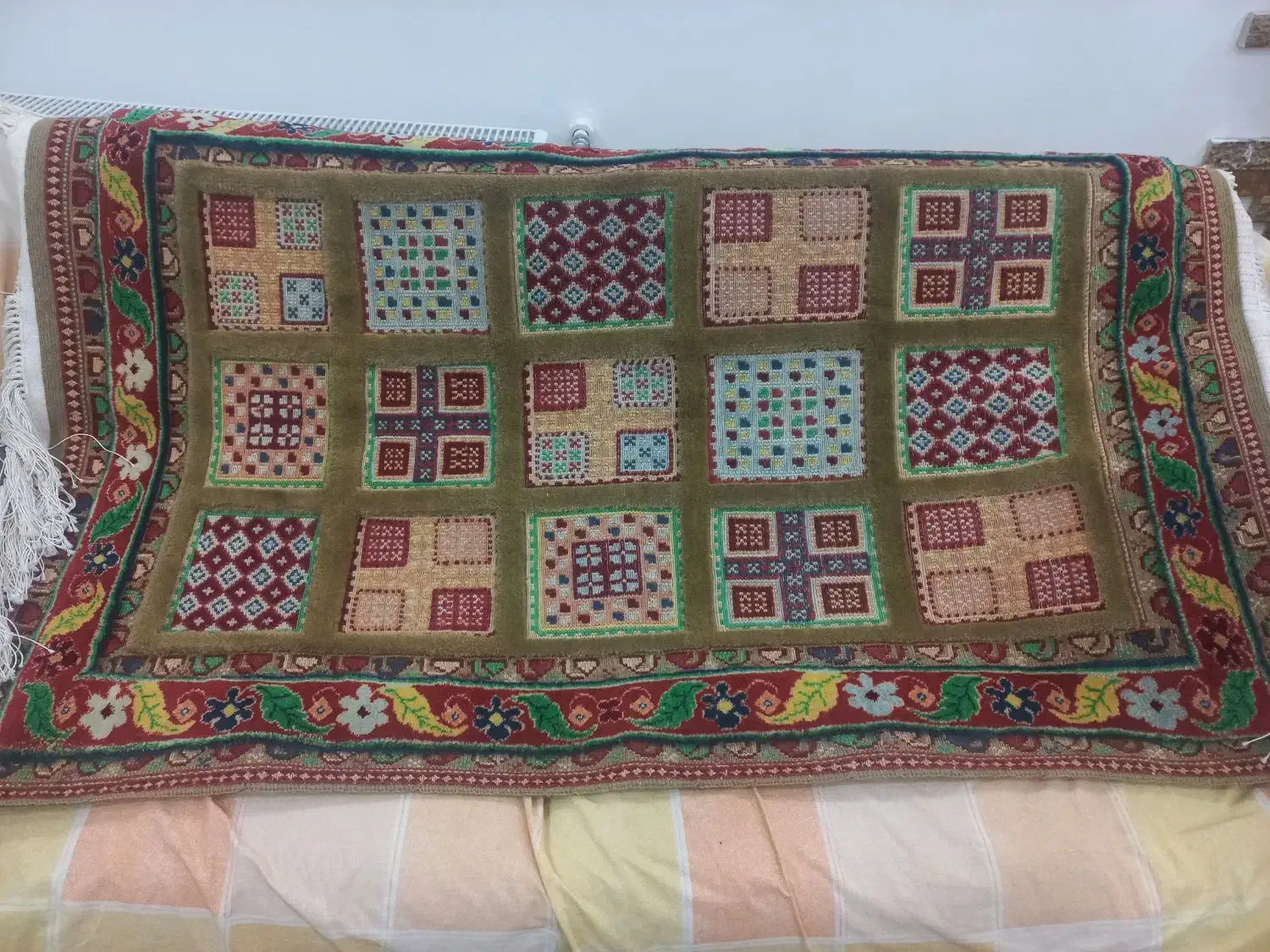 فروش گلیم فرش دستبافت نو|گلیم، جاجیم، گبه|لنگرود, |دیوار