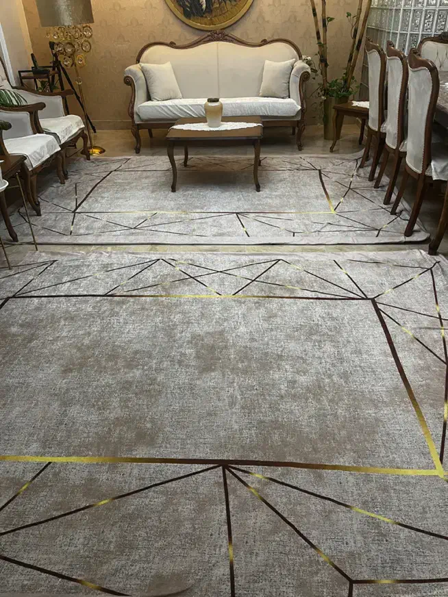 دو عدد رو فرشی ۶ متری دور کش و دو کش زیر فرش|روفرشی|گرگان, |دیوار