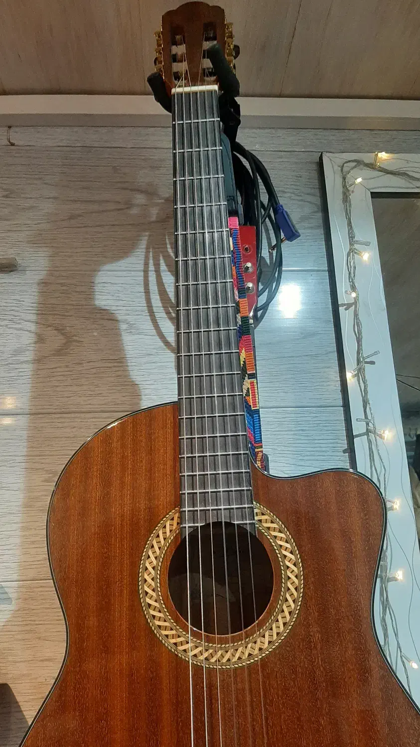 گیتار آریا پیکاپدار AK35-CE|گیتار، بیس، امپلیفایر|آمل, |دیوار