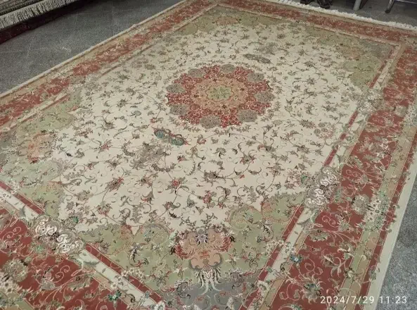 یک جفت فرش ۱۲ متری مشهد|فرش|سمنان, |دیوار