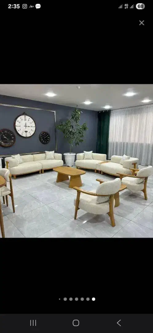 مبلمان و میز و صندلی ست/مدل کاترین/اقساطی|مبلمان خانگی و میز عسلی|لاهیجان, امیرشهید|دیوار