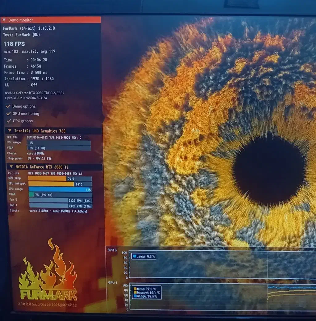 کارت گرافیک 3060ti palit dual oc|قطعات و لوازم جانبی رایانه|خمین, |دیوار