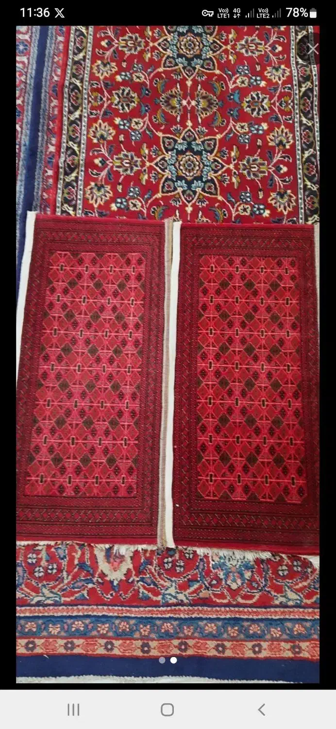 پادری دست باف یک جفت|پادری|اراک, |دیوار