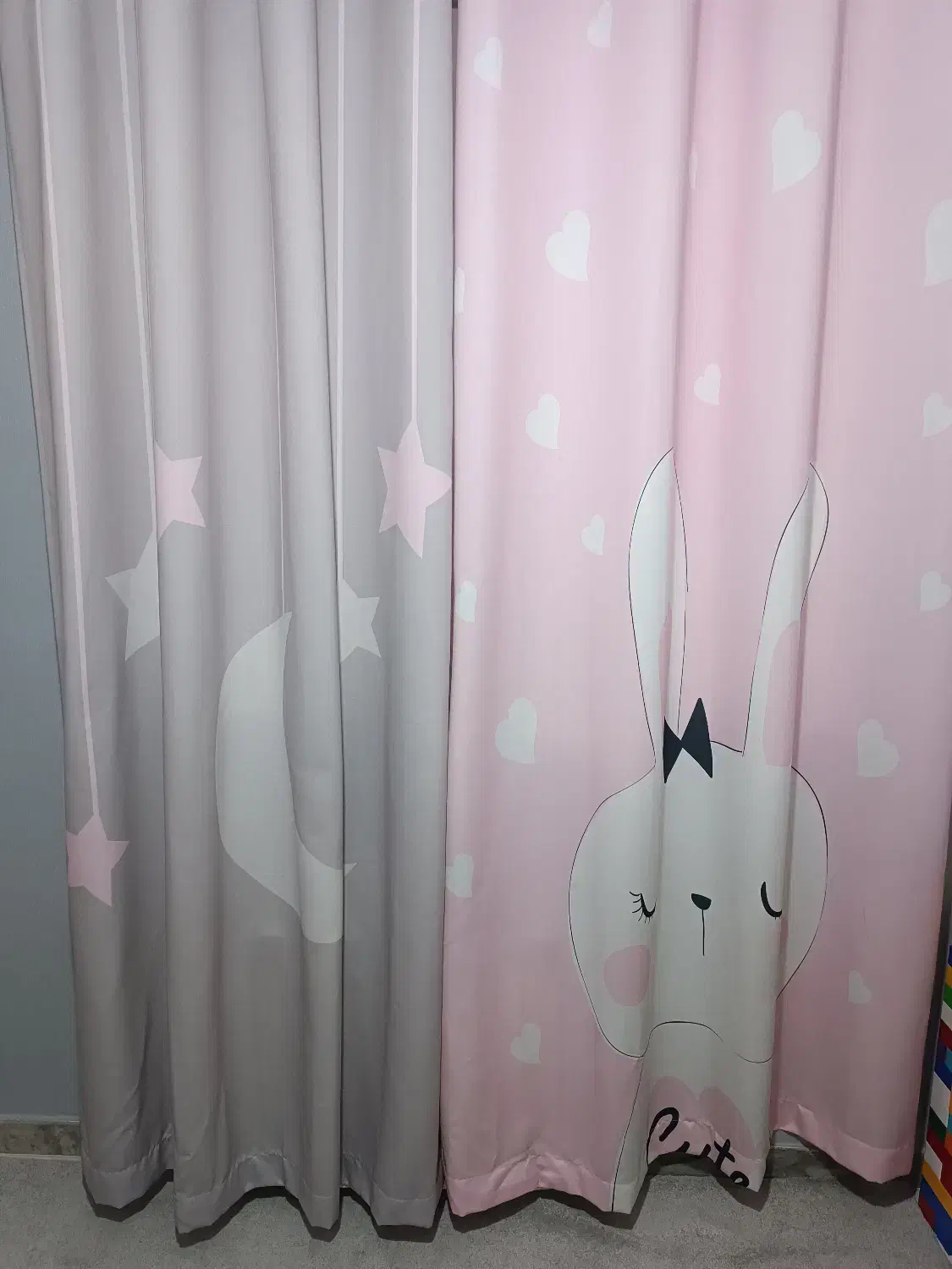 دو عدد پنل پرده کودک سالم|اسباب و اثاث بچه|تهران, شهران جنوبی|دیوار