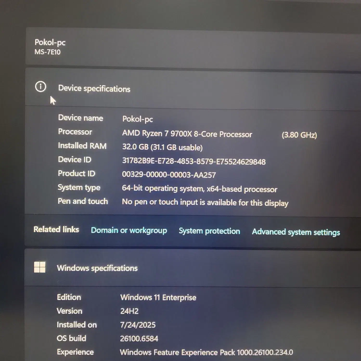 باندل b650 32gig 9700x با گارانتی|قطعات و لوازم جانبی رایانه|تهران, میدان ولیعصر|دیوار