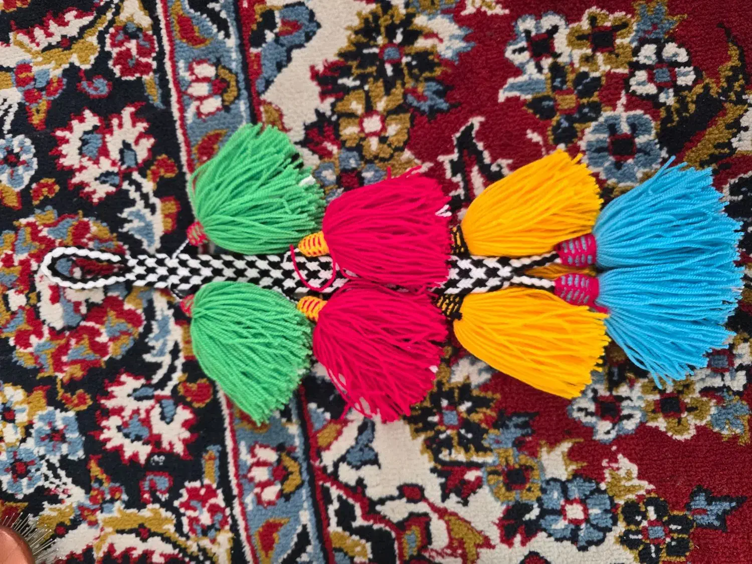 دستمال رقص بختیاری|لوازم خیاطی و بافتنی|اردل, |دیوار