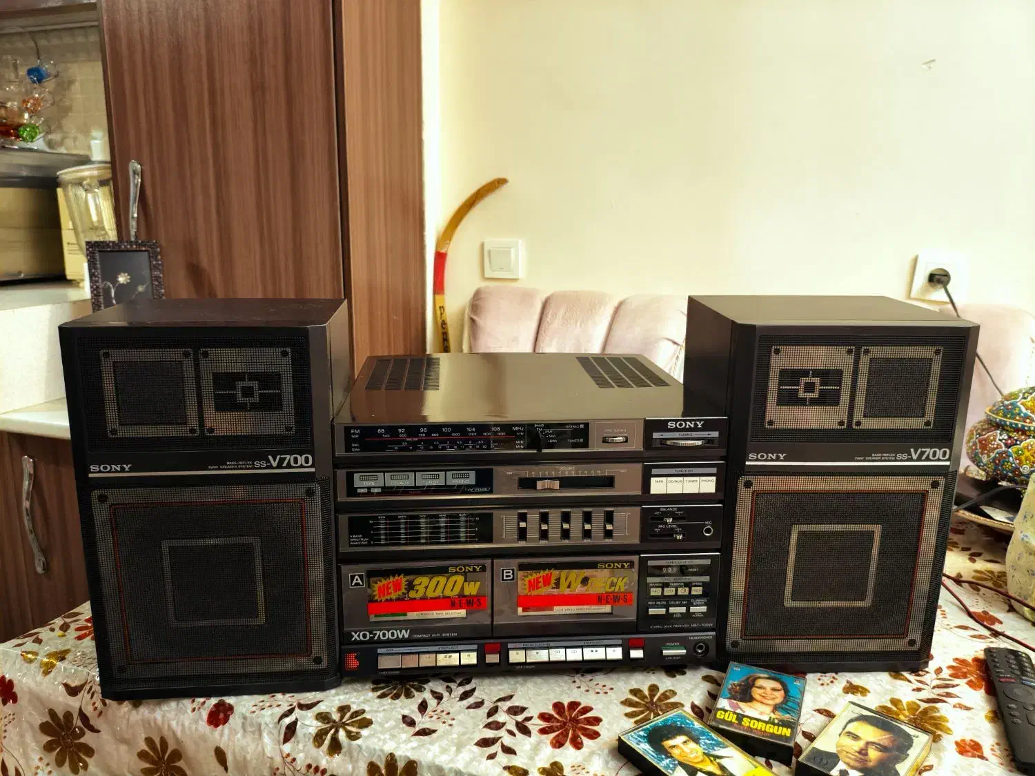 رادیو ظبط حرفه ایی وات بالا سونی ژاپن|سیستم صوتی خانگی|تهران, آهنگ|دیوار