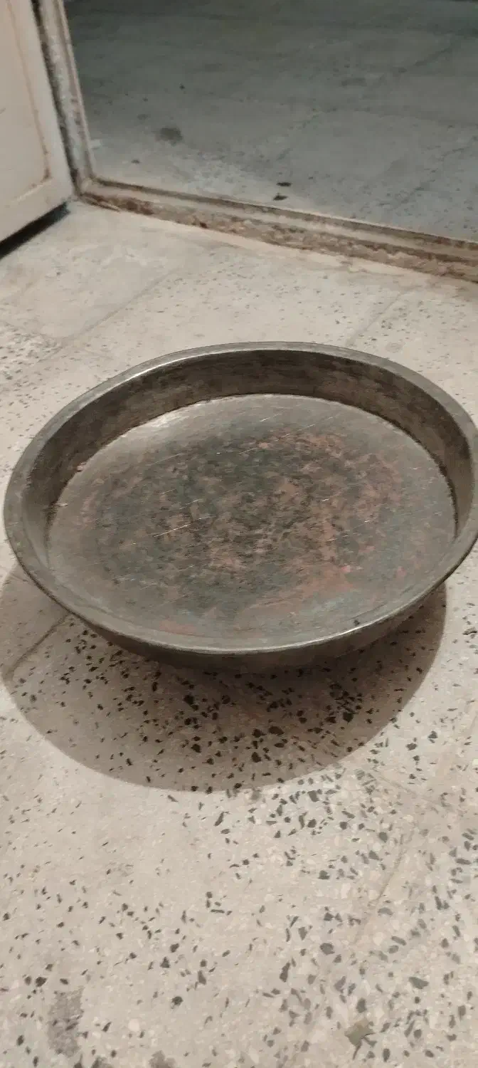 تابه باقلوا مسی|کلکسیون اشیاء عتیقه|محمدیه-قزوین, |دیوار