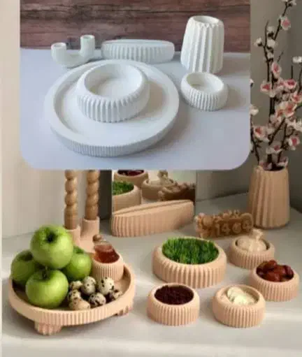 هفت سین سنگ مصنوعی|صنایع دستی و سایر لوازم تزئینی|مرودشت, رامجرد یک|دیوار